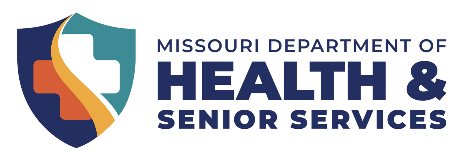 Missouri Department of Health and Senior Services Logo links https://health.mo.gov/